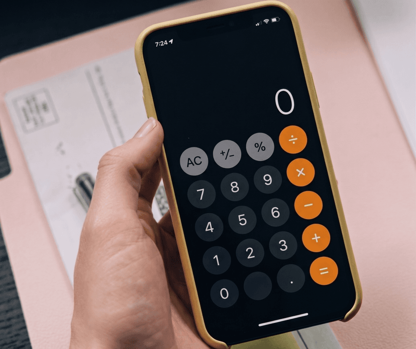Calculating asset recovery on iPhone