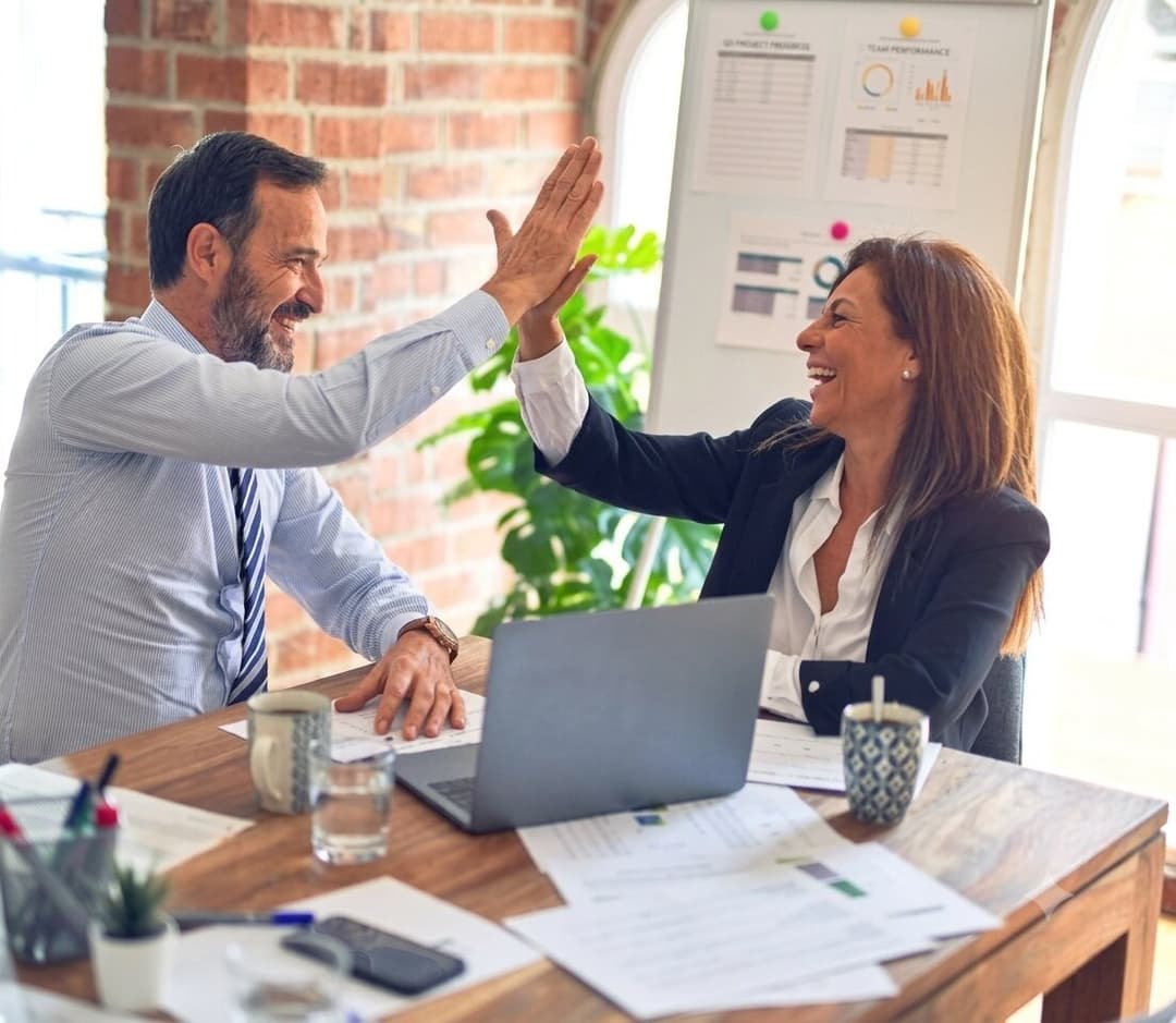 Kustodian team helping clients