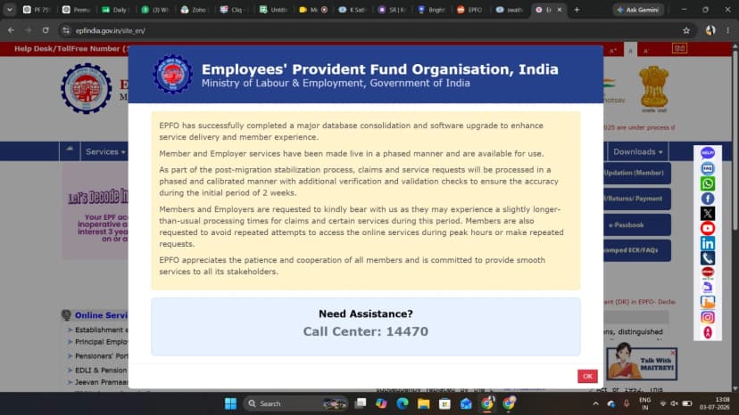 EPFO Portal Update (July 2026): New Features and Changes Every Member Should Know