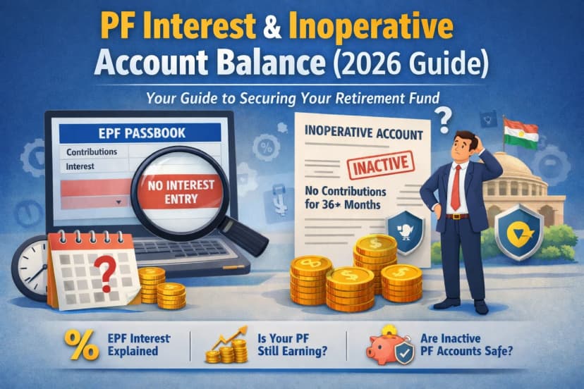 PF Interest 2026: Is Your Inoperative Account Still Earning? (Complete Guide)