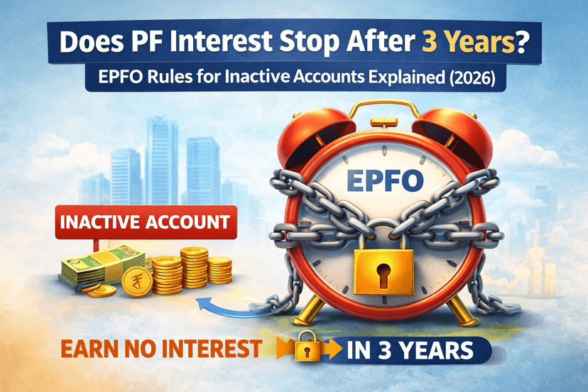 Does PF Interest Stop After 3 Years? EPFO Rules for Inactive Accounts Explained (2026)
