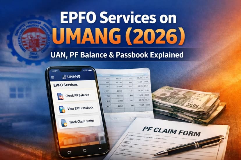 EPFO Services on UMANG (2026): UAN, Balance & Passbook Explained